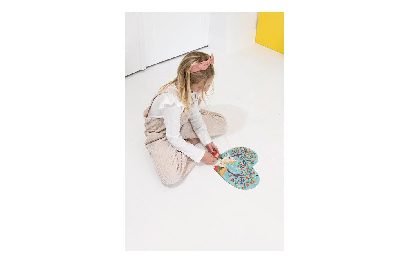 Contour puzzel - eenhoorn