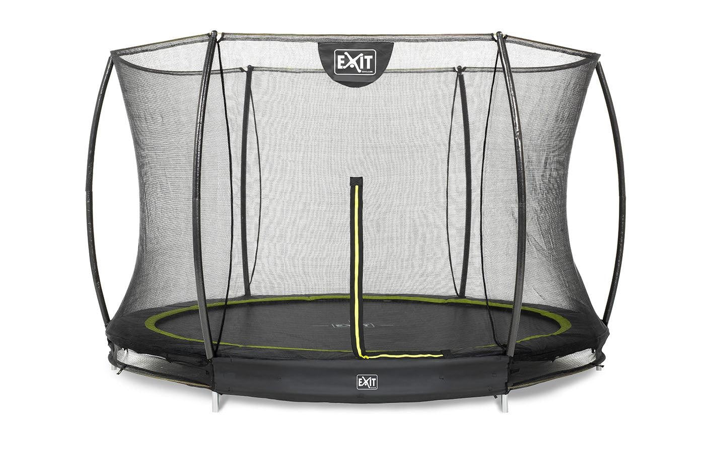 Inground trampoline met veiligheidsnet (rond)