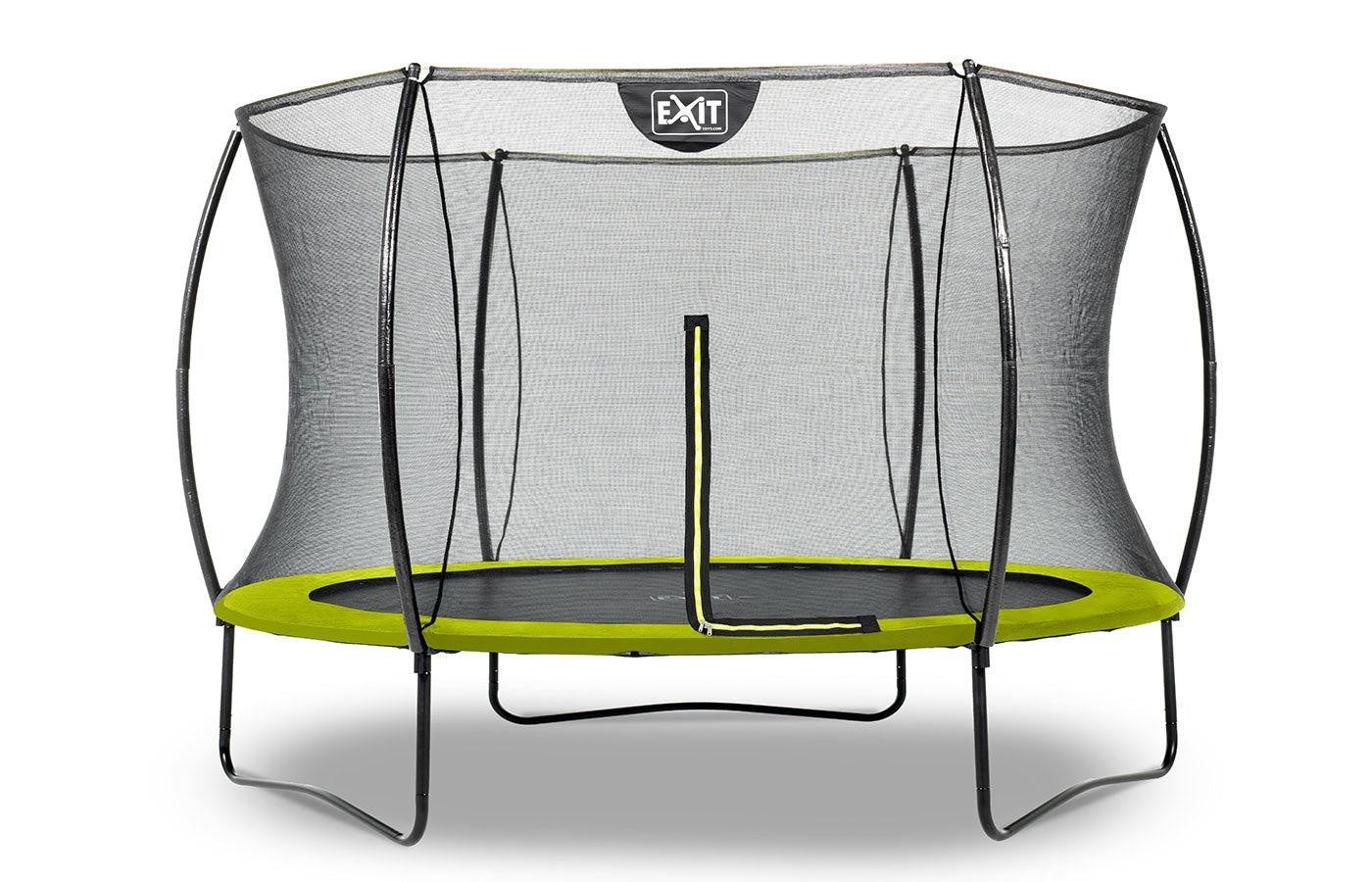 Trampoline met veiligheidsnet (rond)