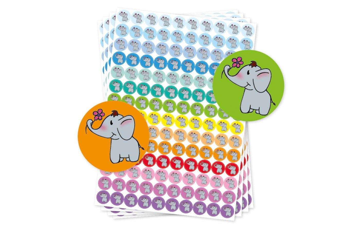 Beloningsstickers - olifant
