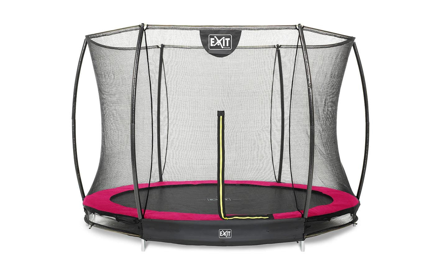 Inground trampoline met veiligheidsnet (rond)