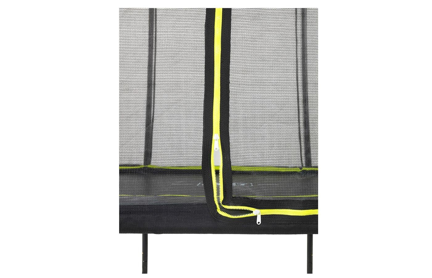 Trampoline met veiligheidsnet (rond)
