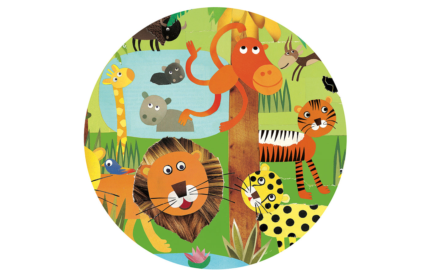 Detective puzzel - 'de jungle'