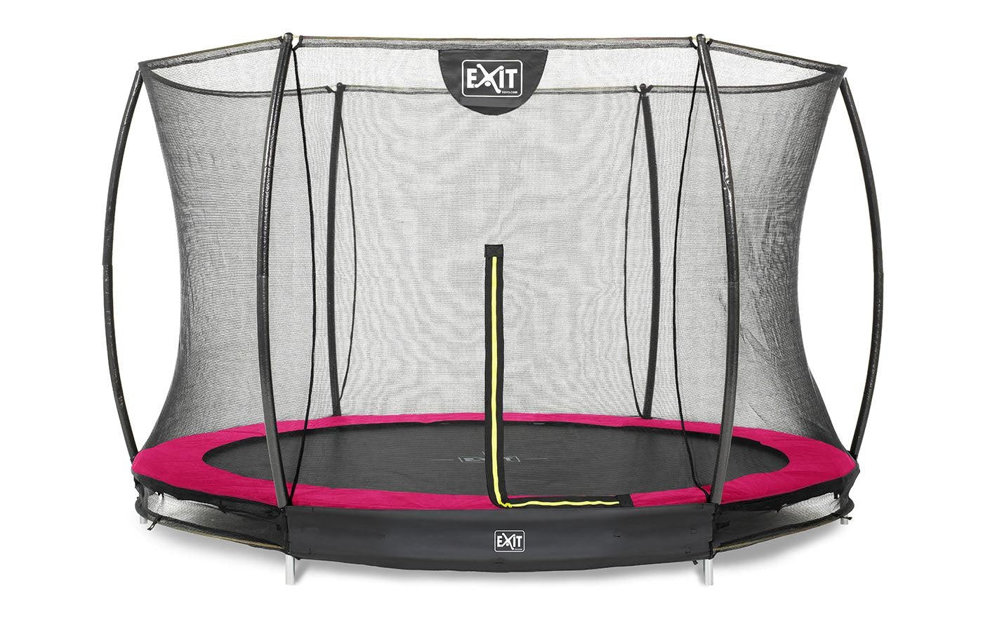 Inground trampoline met veiligheidsnet (rond)