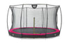 Inground trampoline met veiligheidsnet (rond)