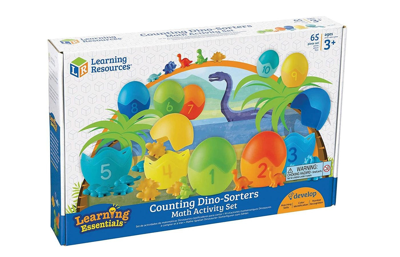 Dinosaurus tel- en sorteerset