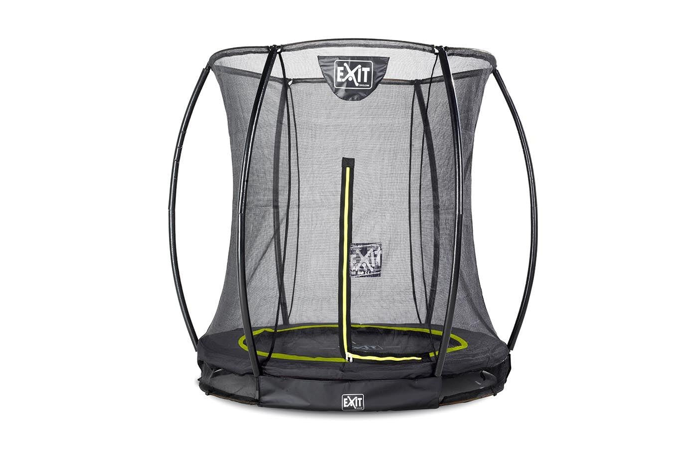 Inground trampoline met veiligheidsnet (rond)