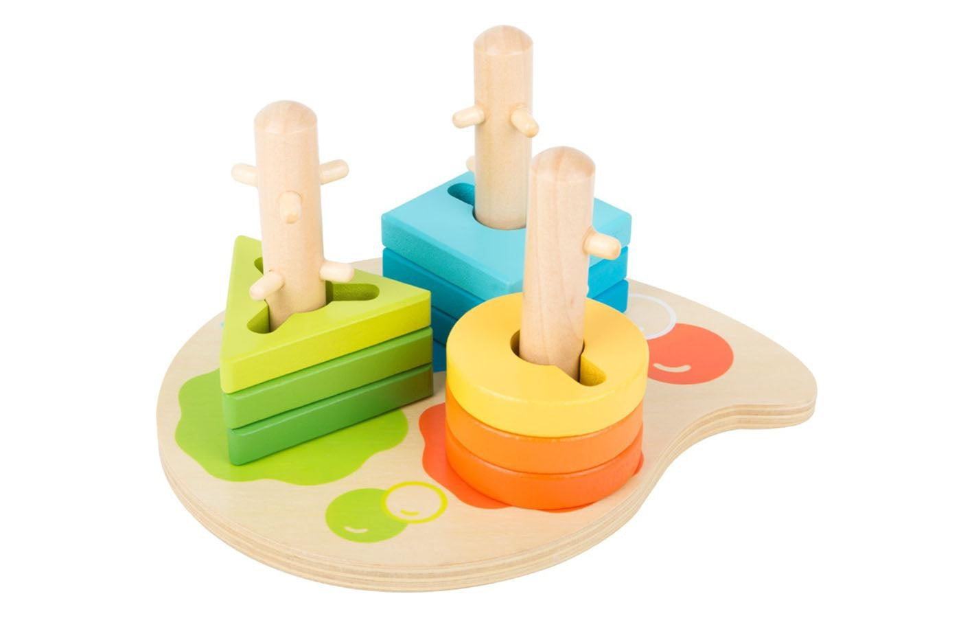 Kleuren en vormen oriëntatiespel