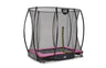 Inground trampoline met veiligheidsnet (rechthoek)