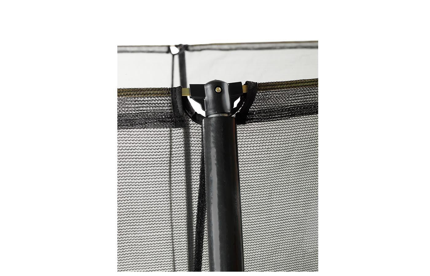 Inground trampoline met veiligheidsnet (rond)