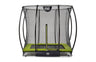 Inground trampoline met veiligheidsnet (rechthoek)
