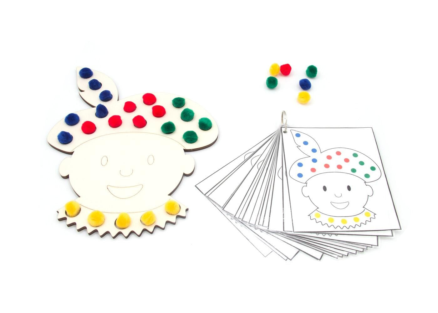 Zwarte piet versieren