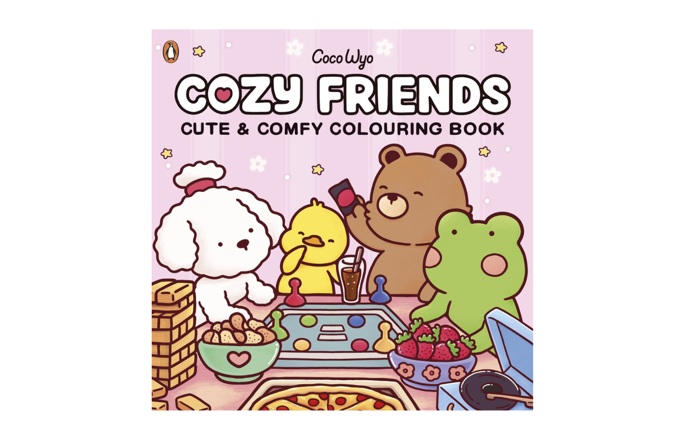 Cozy Friends Cute & Comfy kleurboek Coco Wyo – Houten Onderwijsmateriaal