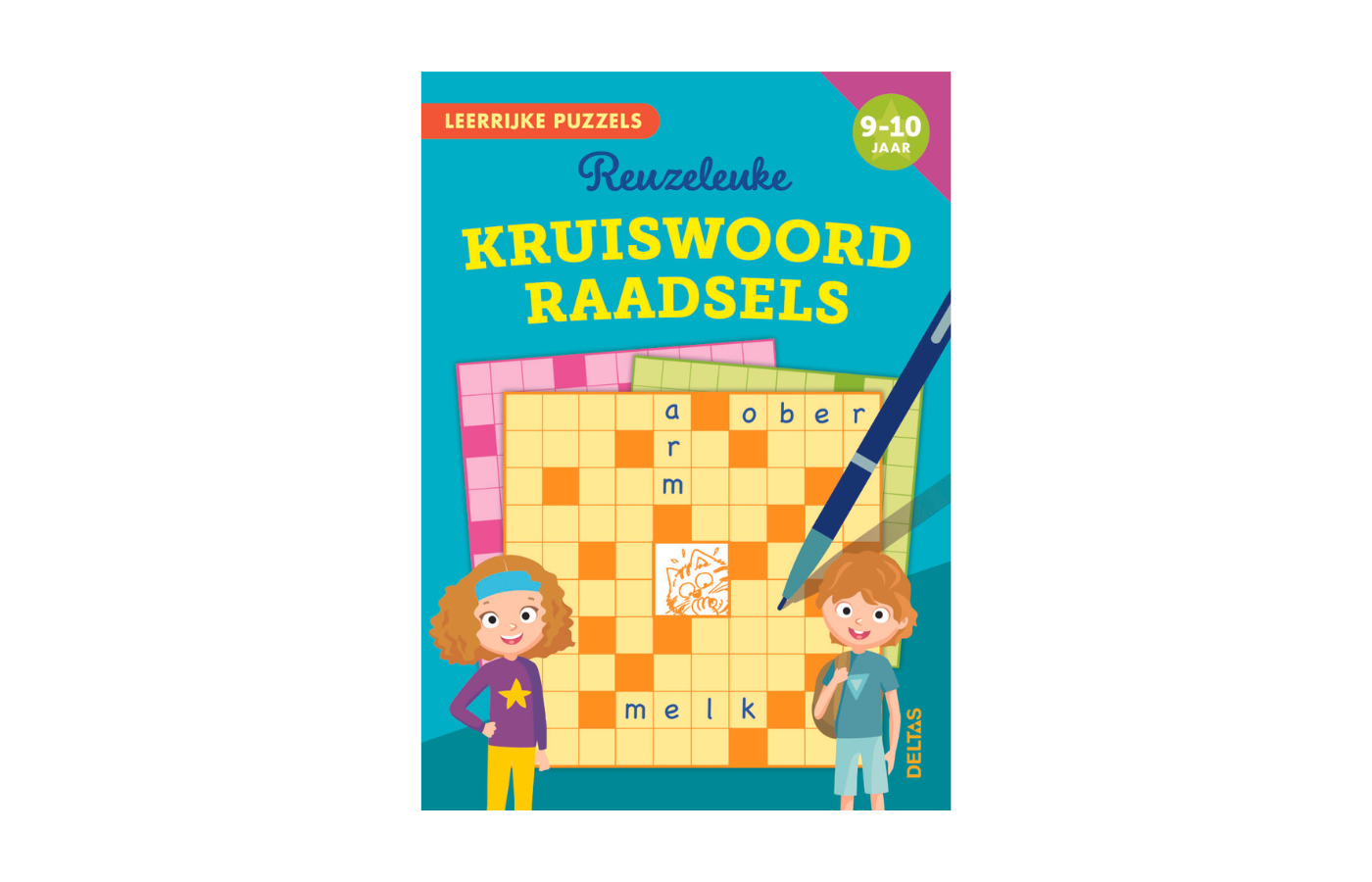 Leerrijke puzzels - reuzeleuke kruiswoordraadsels (9-10 j.) – Houten ...