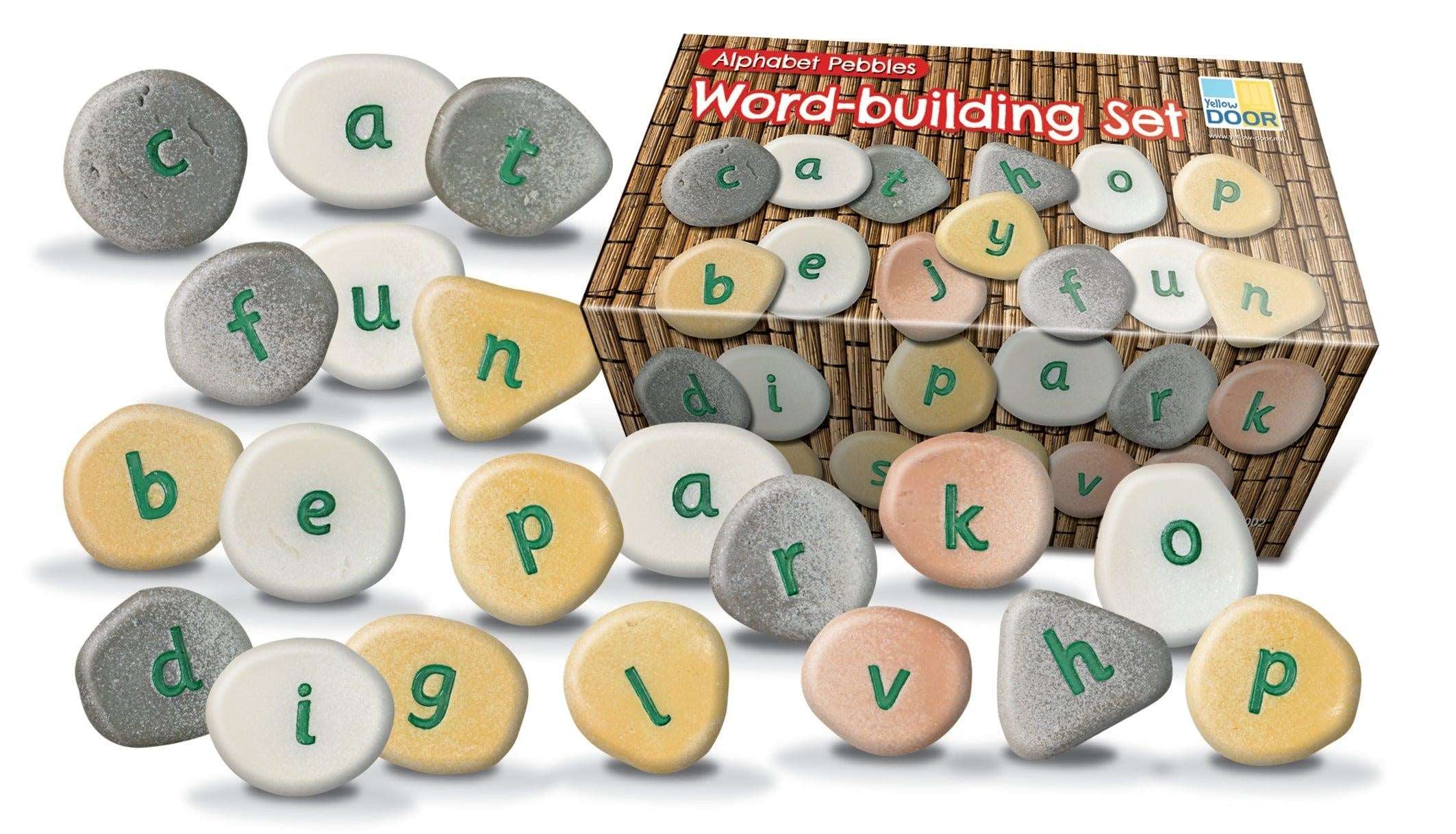 Alfabet Stenen - Woorden Maken – Houten Onderwijsmateriaal