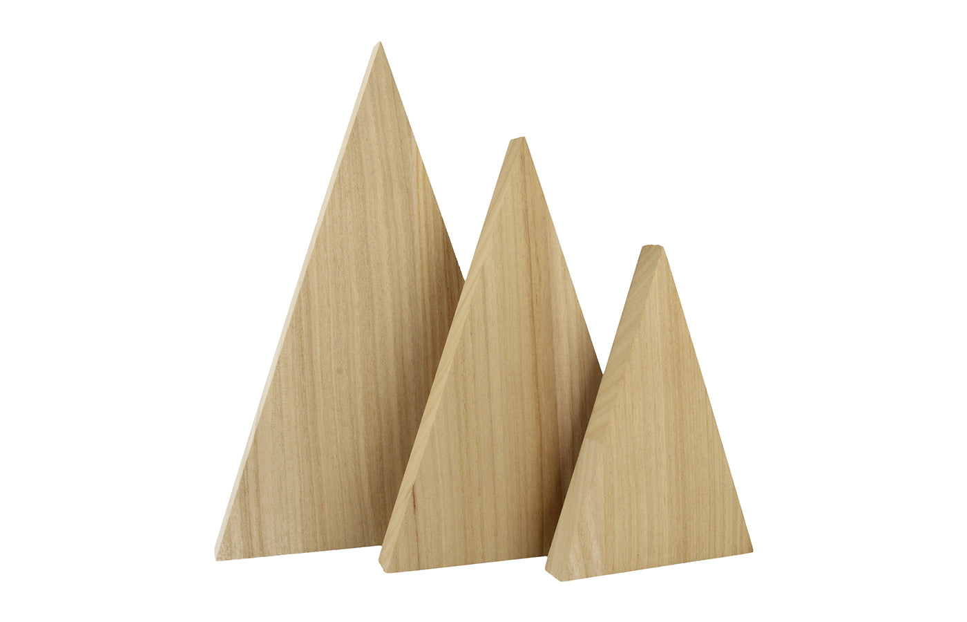 Houten driehoeken (3)