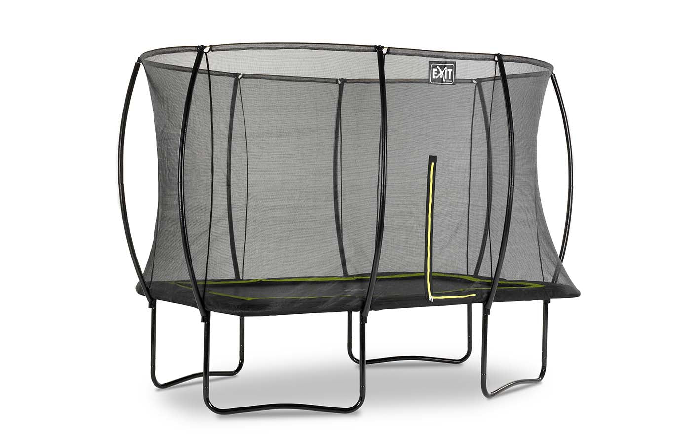 Trampoline avec filet de s curit rectangle Houten